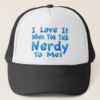 Gespräch Nerdy zu mir Truckerkappe