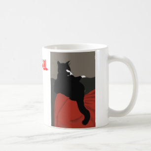 Gespräch zum Schwanz Kaffeetasse