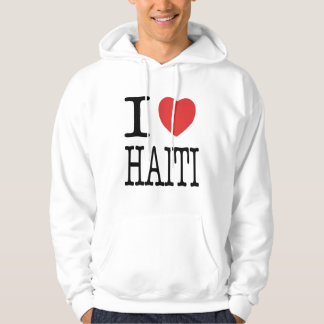 Gespräche mit dem Leben: I <3 Haiti Hoodie