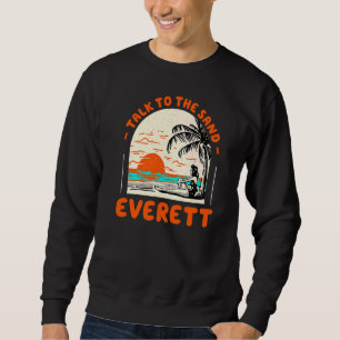 Gespräche mit dem Sand Everett Beach Washington Oc Sweatshirt