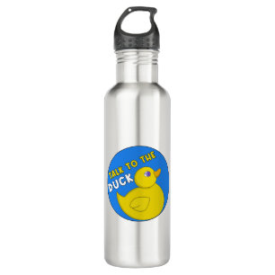 Gespräche mit der Ente Edelstahlflasche