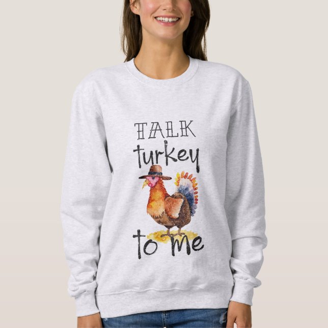 Gespräche mit mir über die Türkei Sweatshirt (Vorderseite)