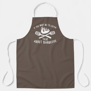 Gespräche über Barbecue Schürze