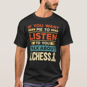 Gespräche über Schach T-Shirt