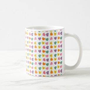 Gesprächs-Süßigkeits-Herz-Kaffee-Tasse Kaffeetasse
