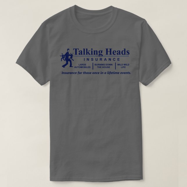 Gesprächsleiter Versicherungs-Button T-Shirt (Design vorne)