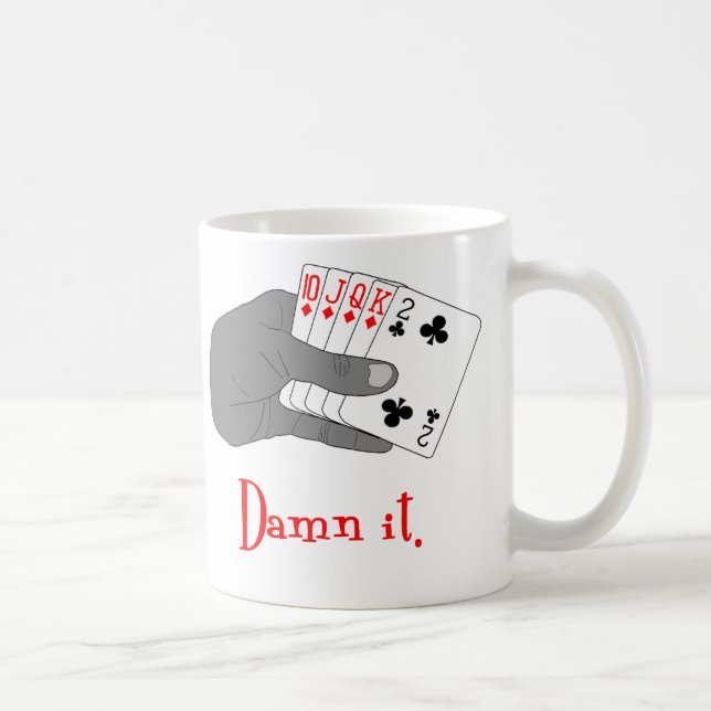 Gesprengt zeichnen Sie Kaffeetasse (Rechts)