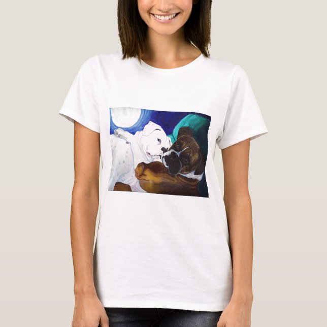 Gesprengte Boxer T-Shirt (Vorderseite)