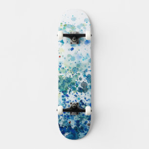 Gesprenkeltes Meer I Skateboard