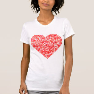 Gespritztes Herz - besonders angefertigt T-Shirt
