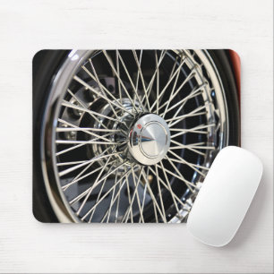 Gesprochene Chrome Geometrie Mousepad