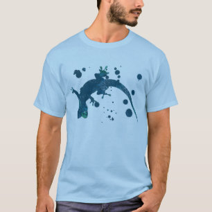 Gesprühter Gecko T-Shirt