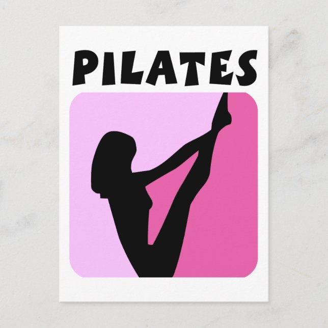 Gestaltbild Pilates! Postkarte (Vorderseite)