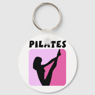 Gestaltbild Pilates! Schlüsselanhänger