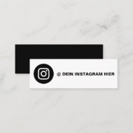 Gestalte deine eigene Instagram Visitenkarte