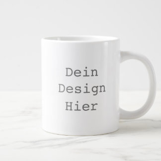 Gestalte deine eigene Jumbo 590 ml Tasse