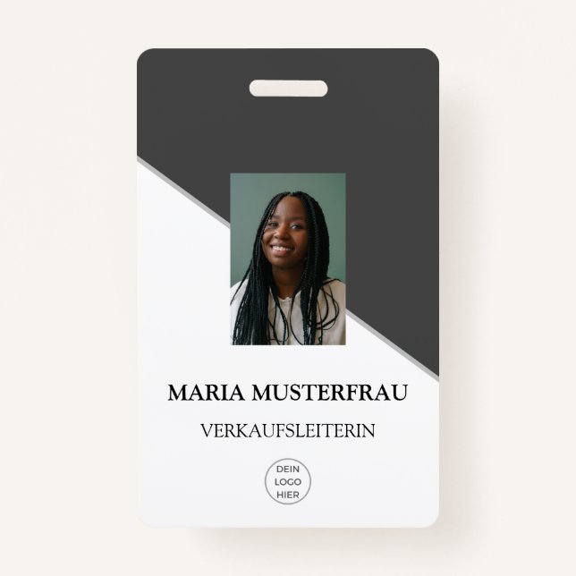 Gestalte Deinen Eigenen Ausweis (Vorderseite)