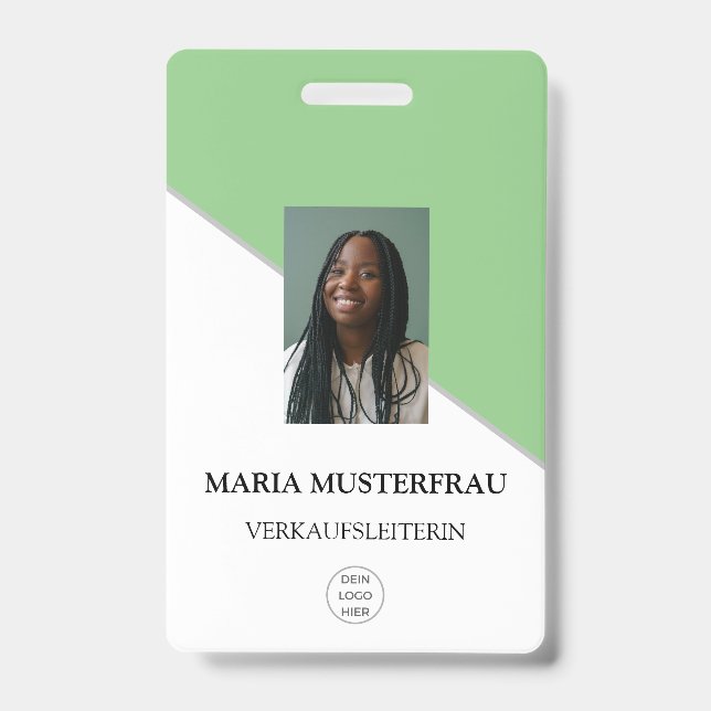 Gestalte Deinen Eigenen Ausweis (Vorderseite)