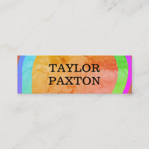 Gestaltebenen Mini Visitenkarte