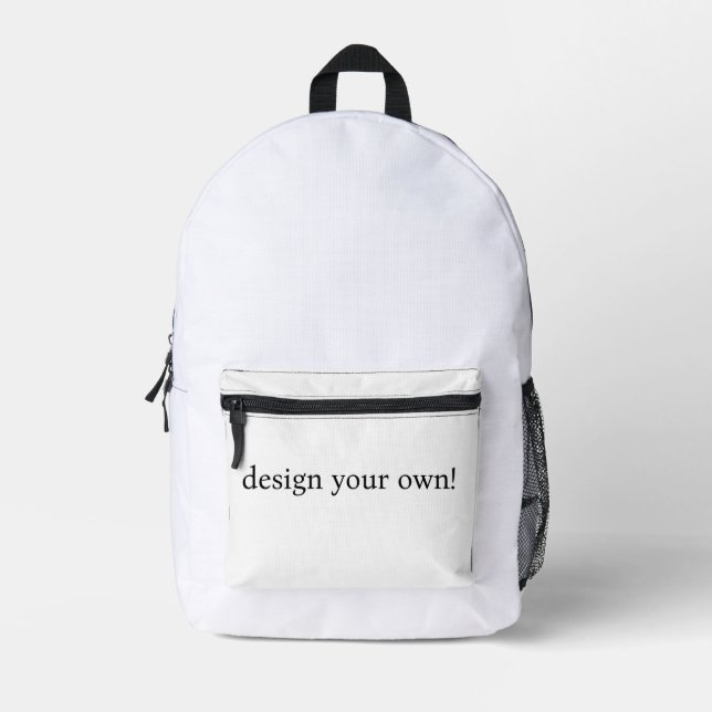 gestalten bedruckter rucksack (Vorderseite)