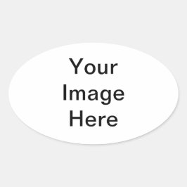 gestalten ovaler aufkleber