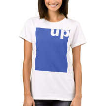 Gestalten Sie einfach "Rechteck blau nach oben" + 