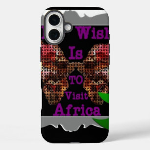 Gestalten Sie Ihr eigenes Afrika iPhone 16 Plus Hülle