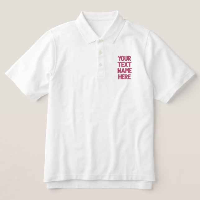 Gestalten Sie Ihr eigenes, individuelles Polo-Shir (Design Vorderseite)