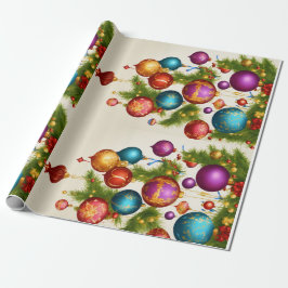 "Gestalten Sie Ihr eigenes Weihnachtswackelpapier! Geschenkpapier