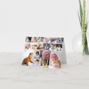 Gestalten Sie Ihre eigene Foto-Collage mit 18 Foto Karte