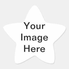 gestalten Stern-Aufkleber