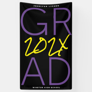 GESTALTET LILA UNI BANNER