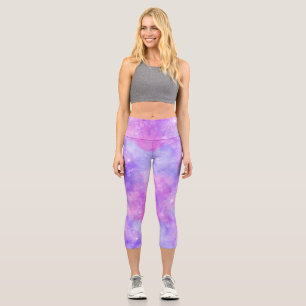 Gestaltete Galaxy-Serie Design 15  Capri Leggings