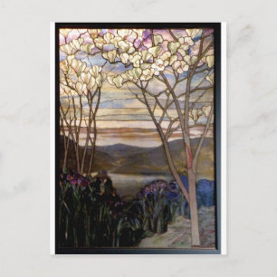 Gestaltete Glaslandschaft Postkarte