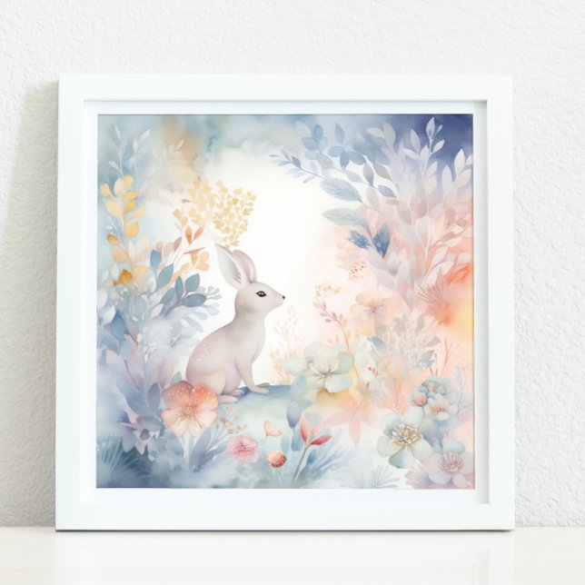 GESTALTETE HOLZDEKOR IM KINDERZIMMER POSTER (ENCHANTED WOODLAND NURSERY DECOR)