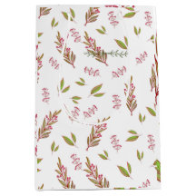 Gestaltete Wildblumen-Blumen-Geschenktasche für Ge