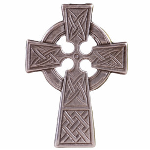 Gestalteter keltisches Kreuz-Magnet Fotoskulptur Magnet