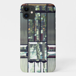 Gestaltetes Glas metallisch aussehen silbergrau sc Case-Mate iPhone Hülle