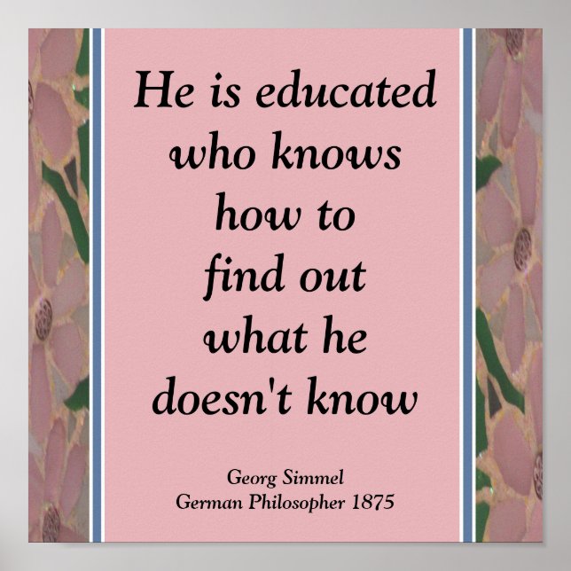 Gestaltetes Glas Mosaik Bildung Poster . (Vorne)