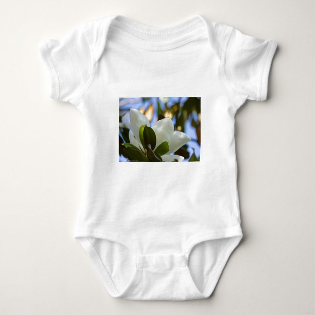Gestaltetes Glas Sky Süd Magnolia Geschenke Appare Baby Strampler (Vorderseite)
