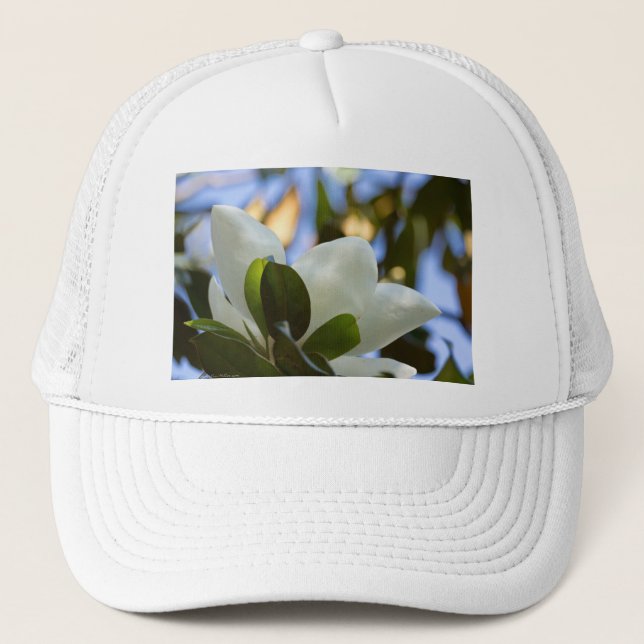 Gestaltetes Glas Sky Süd Magnolia Geschenke Appare Truckerkappe (Vorderseite)