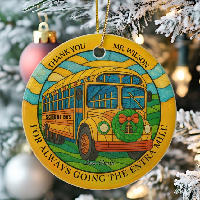 Gestaltetes Glas Vielen Dank für Ihr Geschenk für  Keramik Ornament (Von Creator hochgeladen)