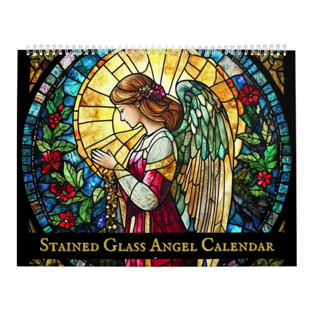 Gestaltter Glass Angel Kalender (Titelbild)