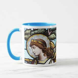 Gestaltter Glass Angel Tasse