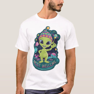 Gestaltung der Alien T-Shirt