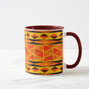 Gestaltung der ethnisch-afrikanischen Tasse