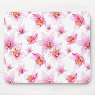Gestaltung von Aquarellorchideen 15 Mousepad