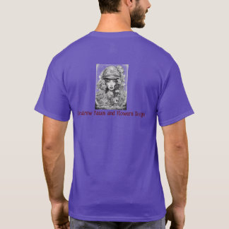Gestaltung von unterbrochenen Gesichtspunkten und  T-Shirt