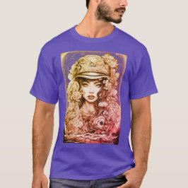 Gestaltung von unterbrochenen Gesichtspunkten und  T-Shirt