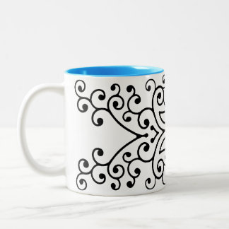 Gestaltungstenose marokkanisch zweifarbige tasse